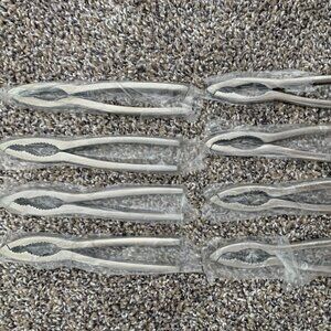 Crab Leg Crackers and Tools Shellfish Crab Claw Cracker Seafood Lobster  (8PCS)